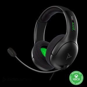 LVL50 Wired Stereo Gaming Headset with Noise Cancelling Microphone: Black - Xb